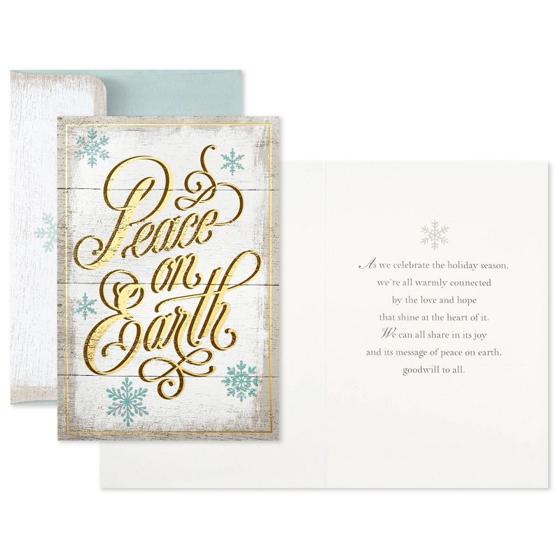 16ct Hallmark Peace On Earth Greeting Cards