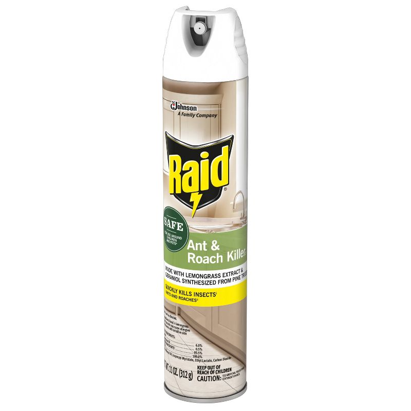 Raid 11oz Ant & Roach Killer with Essential Oils