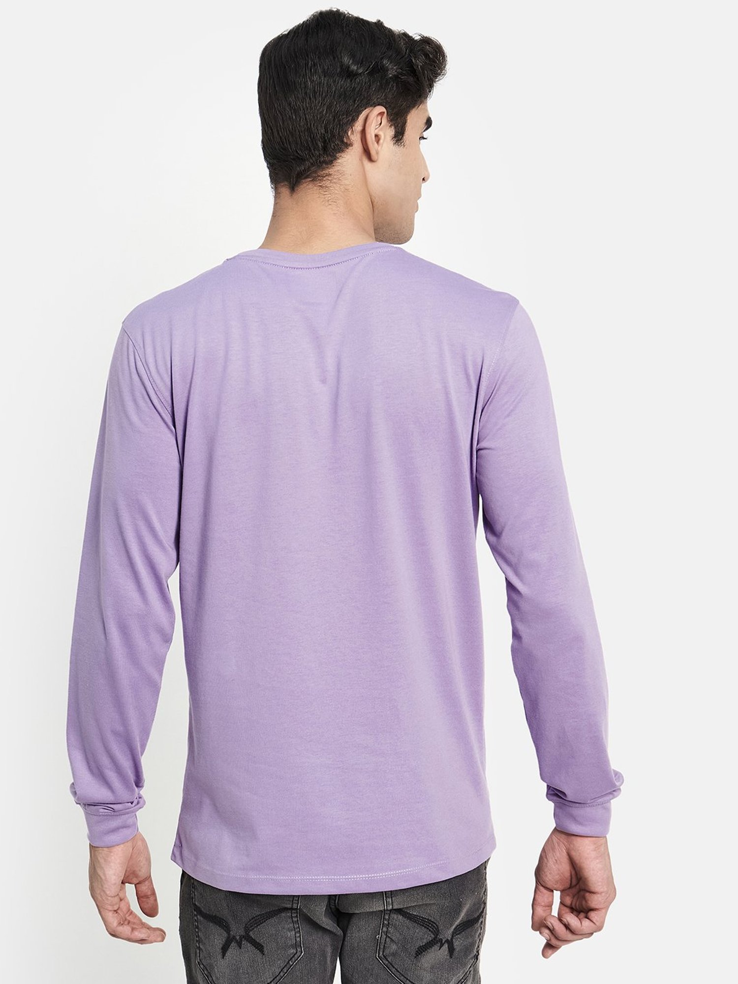 METTLE Light Purple Crew T-Shirt