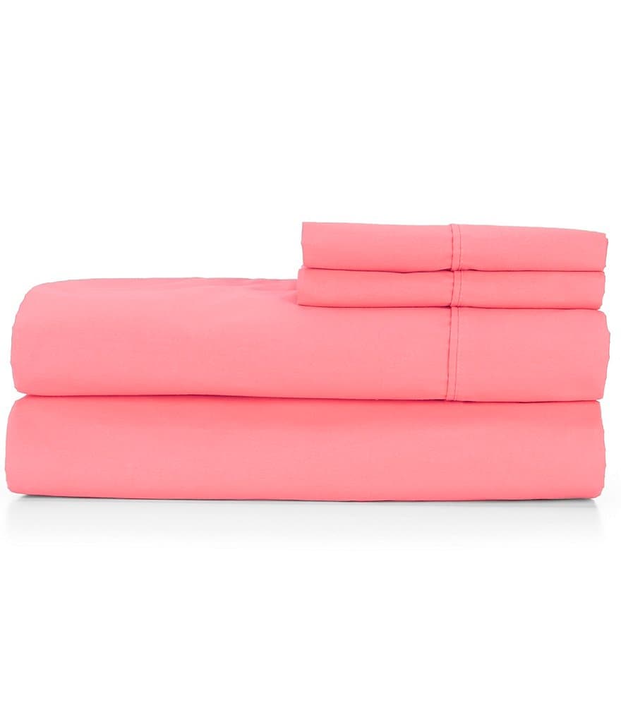 Studio D 300-Thread-Count Brushed Percale Sheet Set