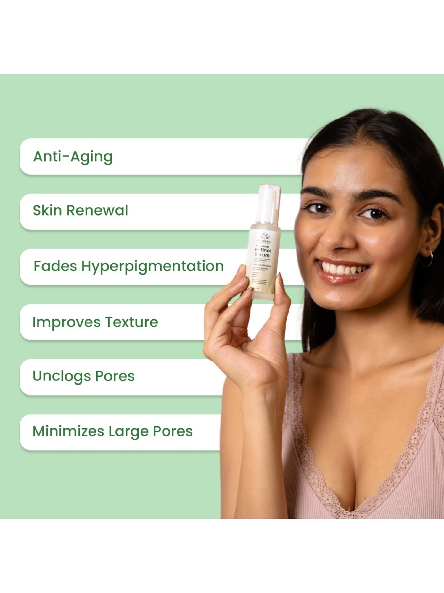 Earthraga Face Boost Retinol Serum - 30 ml