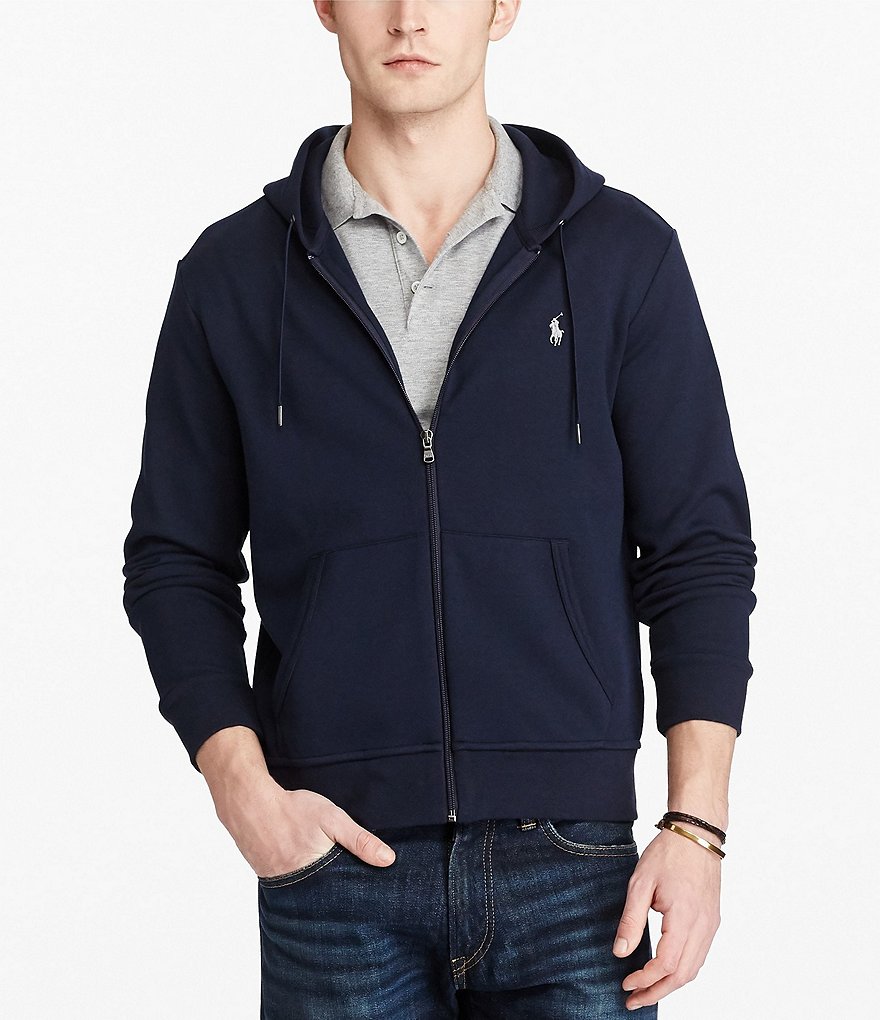Cutter & Buck Big & Tall Traverse Stripe Performance Stretch Half-Zip Pullover