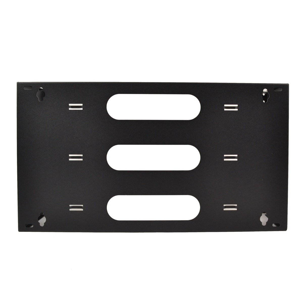 LOGICO WB6U19 19" Six Space 6U Steel Wall Mount Hinged Swing Out Patch Panel Bracket 6" Deep