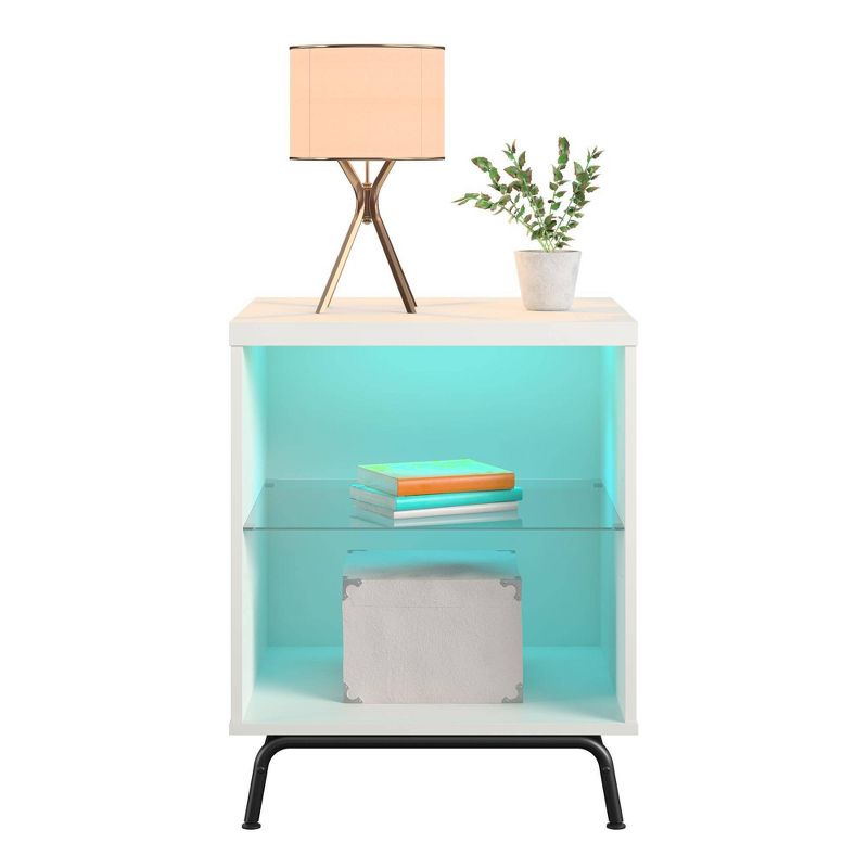 Hannaford End Table White - Room & Joy