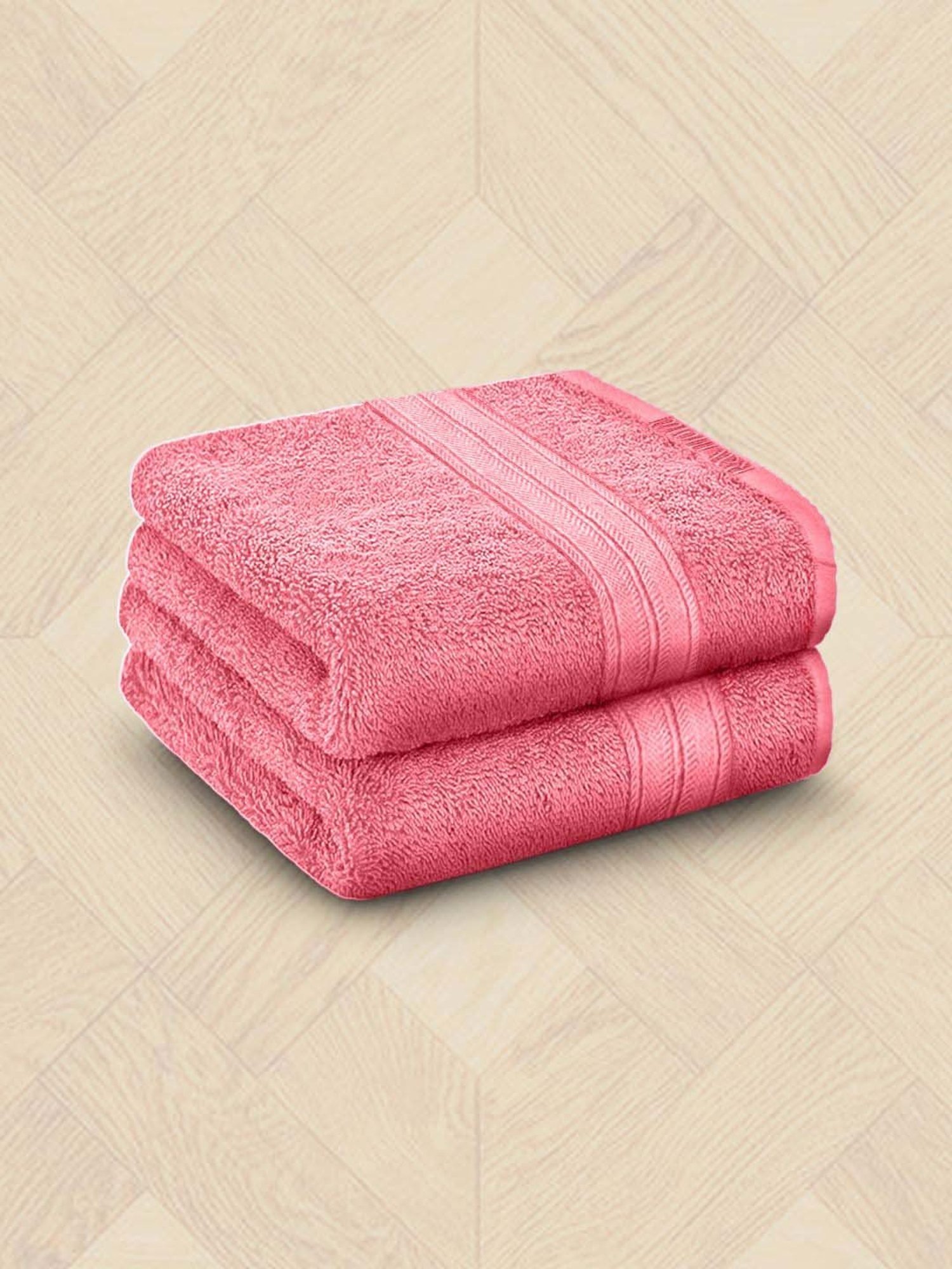 Raymond Home Neo Rose Pink 450 GSM Cotton Hand Towel