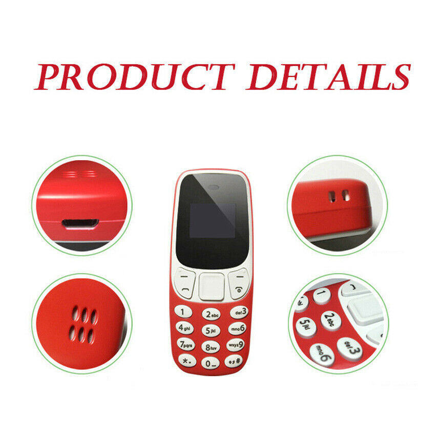 Pocket Mobile Phone High Quality L8STAR BM10 Tiny Mini Mobile Cell Phone Keypad GSM Dual SIM Bluetooth
