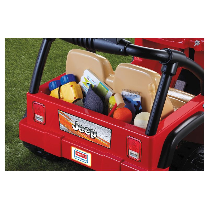 Power Wheels 12V Jeep Wrangler Powered Ride-On - Red