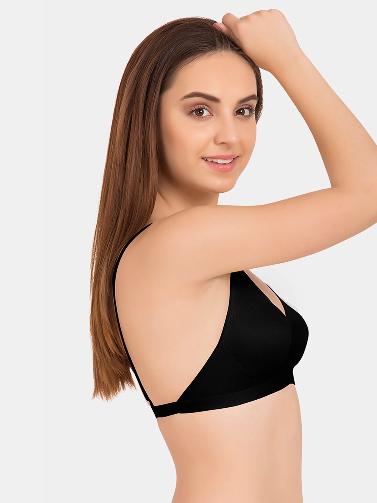Tweens Black Non Wired Non Padded T-Shirt Bra