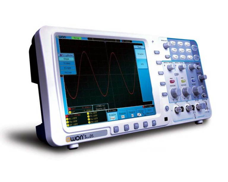 Owon SDS8302-V Series SmartDS Deep Memory Digital Storage Oscilloscope with VGA Interface, 2 Channels, 300MHz, 2.5GS/s Sample Rate by VIVITEQ INC