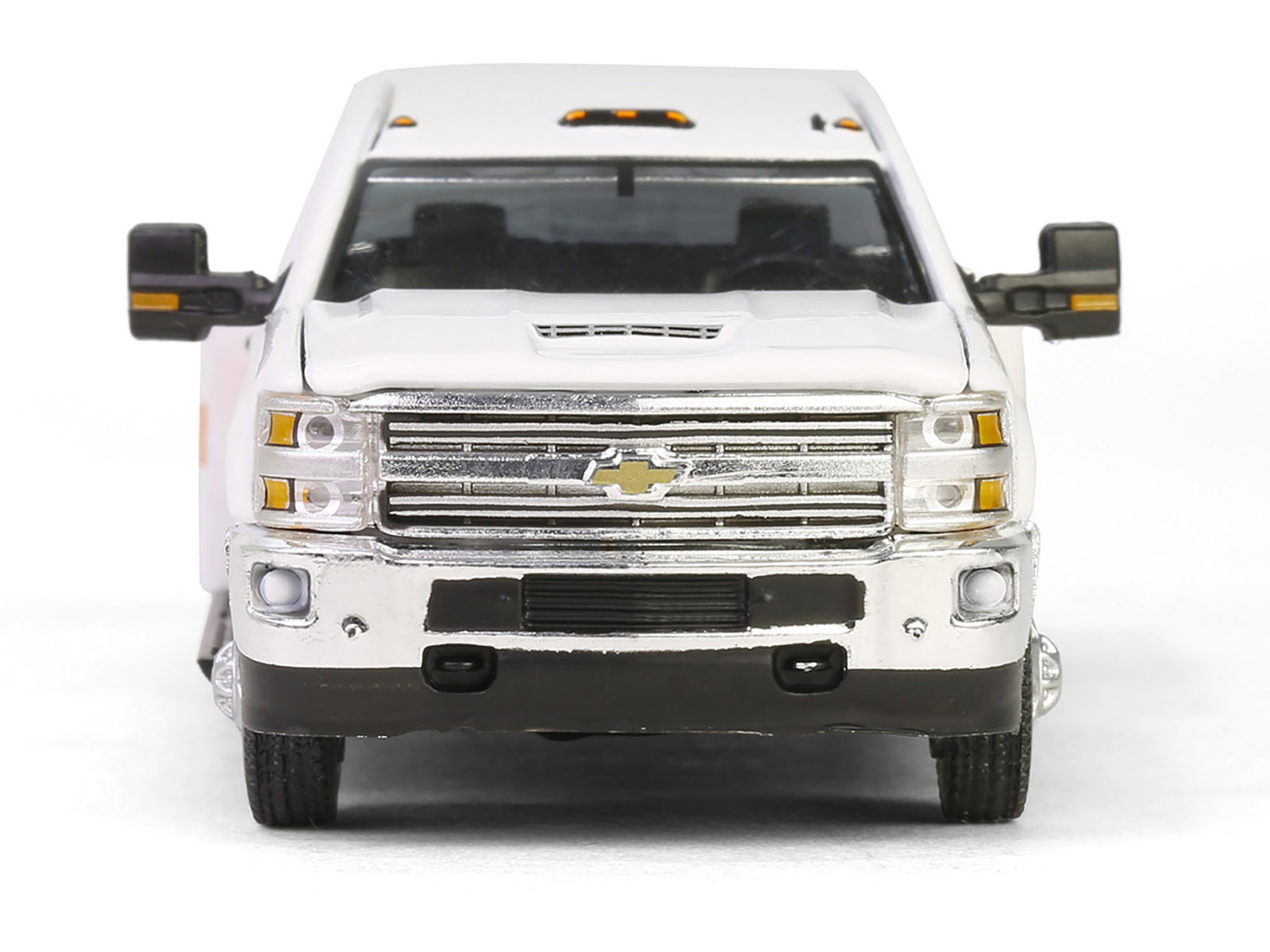 2016 Chevrolet Silverado 3500 HD Dually Service Bed Truck "CalTrans (California Department of Transportation)" White with Orange Stripes "Dually Drivers" Series 15 1/64 Diecast Model Car by Greenlight