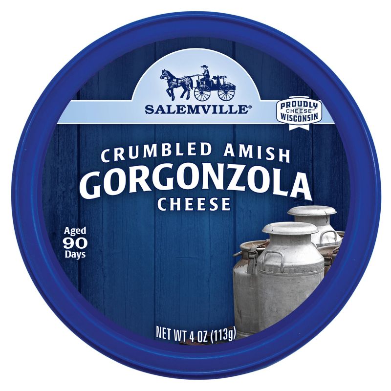 Salemville Amish Gorgonzola Cheese Crumbles - 4oz