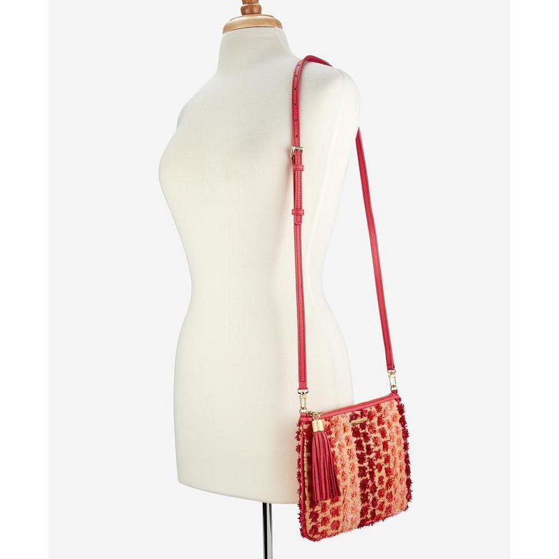 Bueno Zip Closure Crossbody Bag - Black