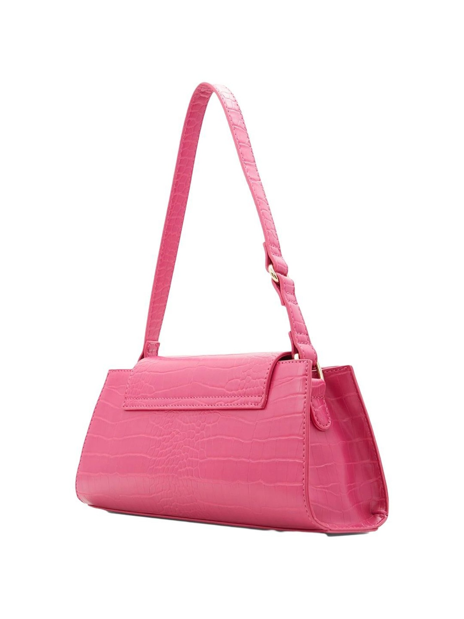 Call It Spring Pink Solid Small Shoulder Handbag
