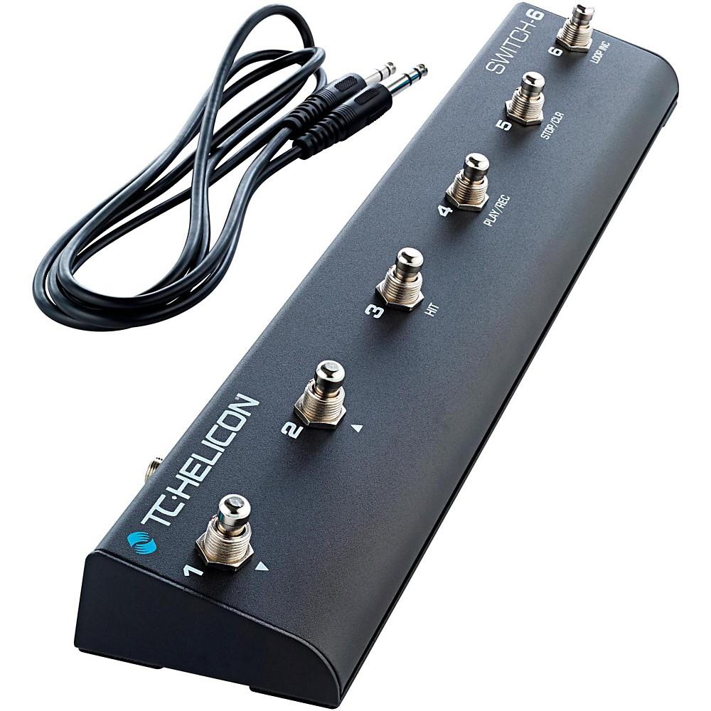 tc helicon switch 6 amplifier footswitch
