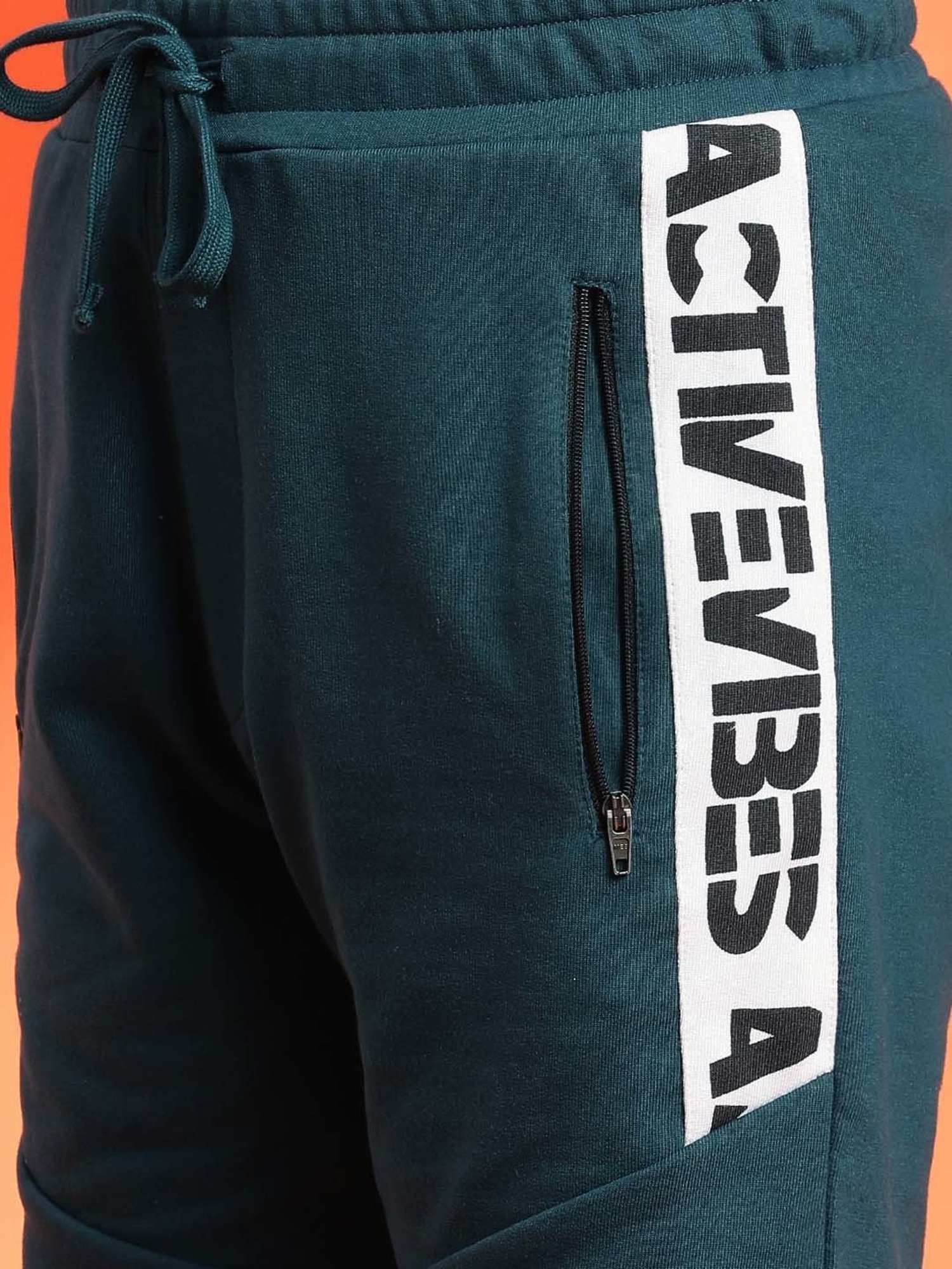 Lil Tomatoes Kids Teal Blue & White Printed Bermuda