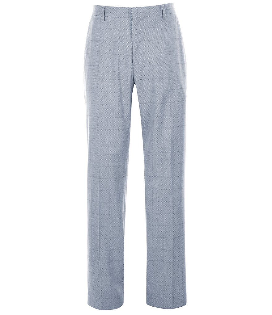 Murano Zac Classic-Fit Windowpane Dobby Dress Pants