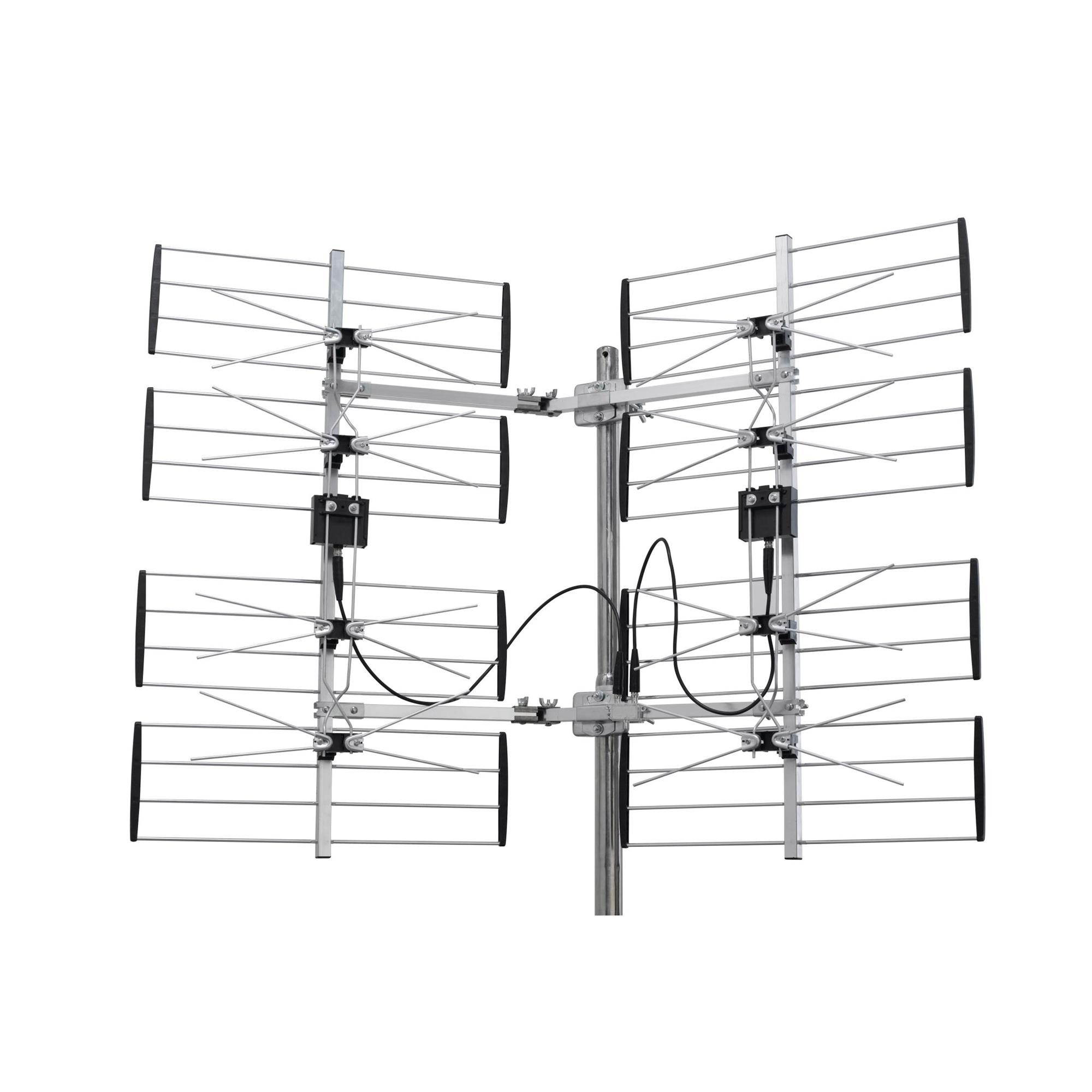 47" Gray and Black Electronic Master Adjustable Multi-Directional HDTV Antenna
