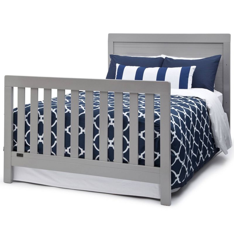 Simmons Kids' SlumberTime Rowen 4-in-1 Convertible Baby Crib - Gray