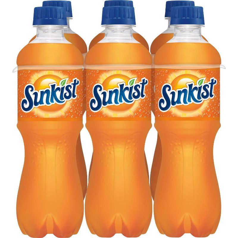Sunkist Orange Soda - 6pk/16 fl oz Bottles