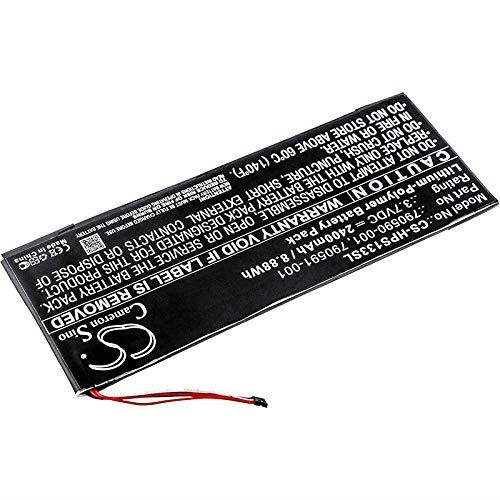 Cameron Sino 2400mAh Replacement Battery for HP 7 Plus G2, 7 Plus G2 1331