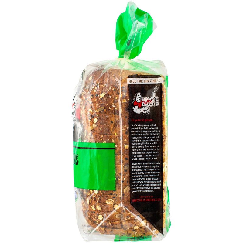 Dave's Killer Bread Organic 21 Whole Grains and Seed Bread - 27oz