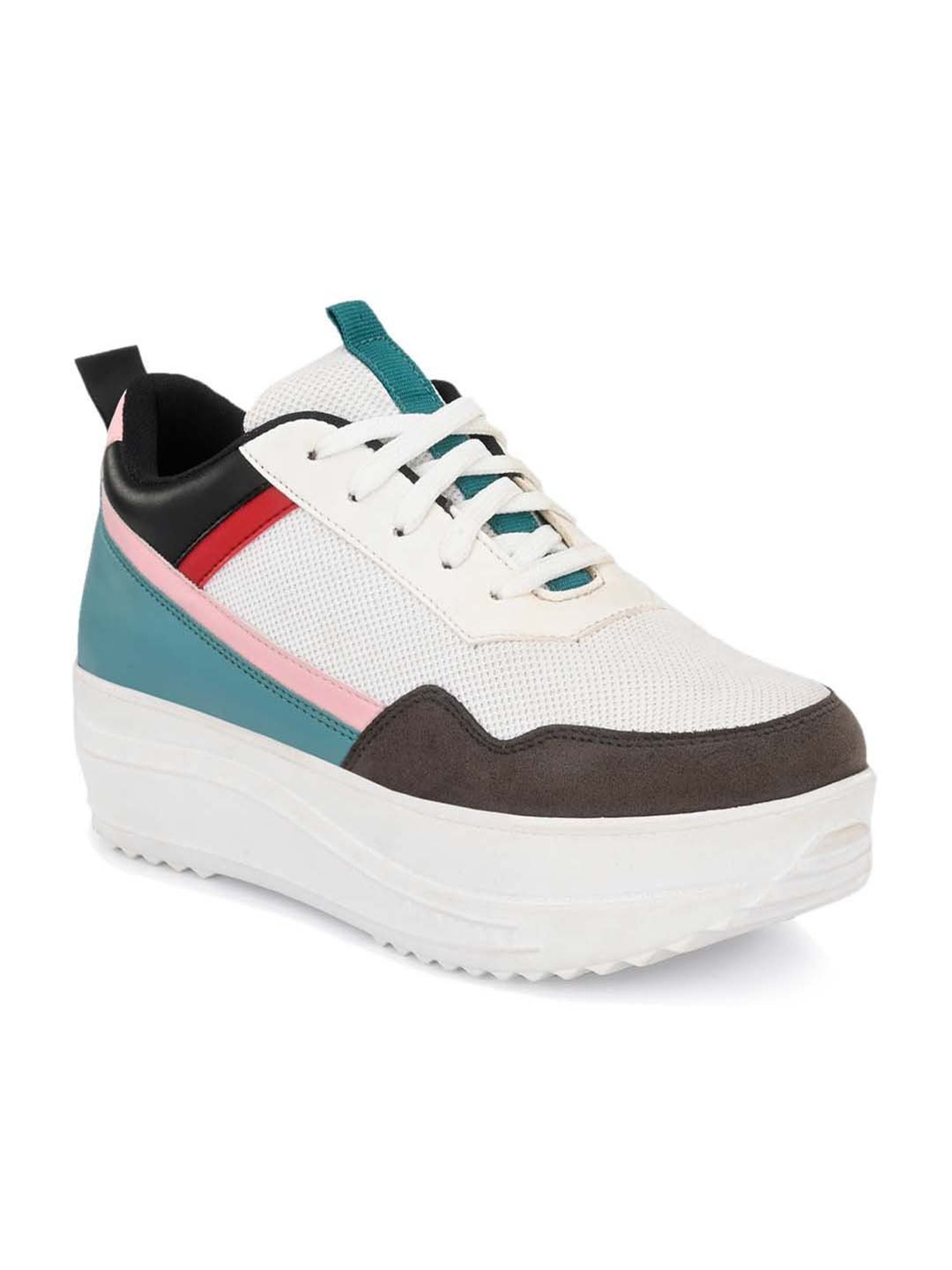 El Paso Women's White Sneakers