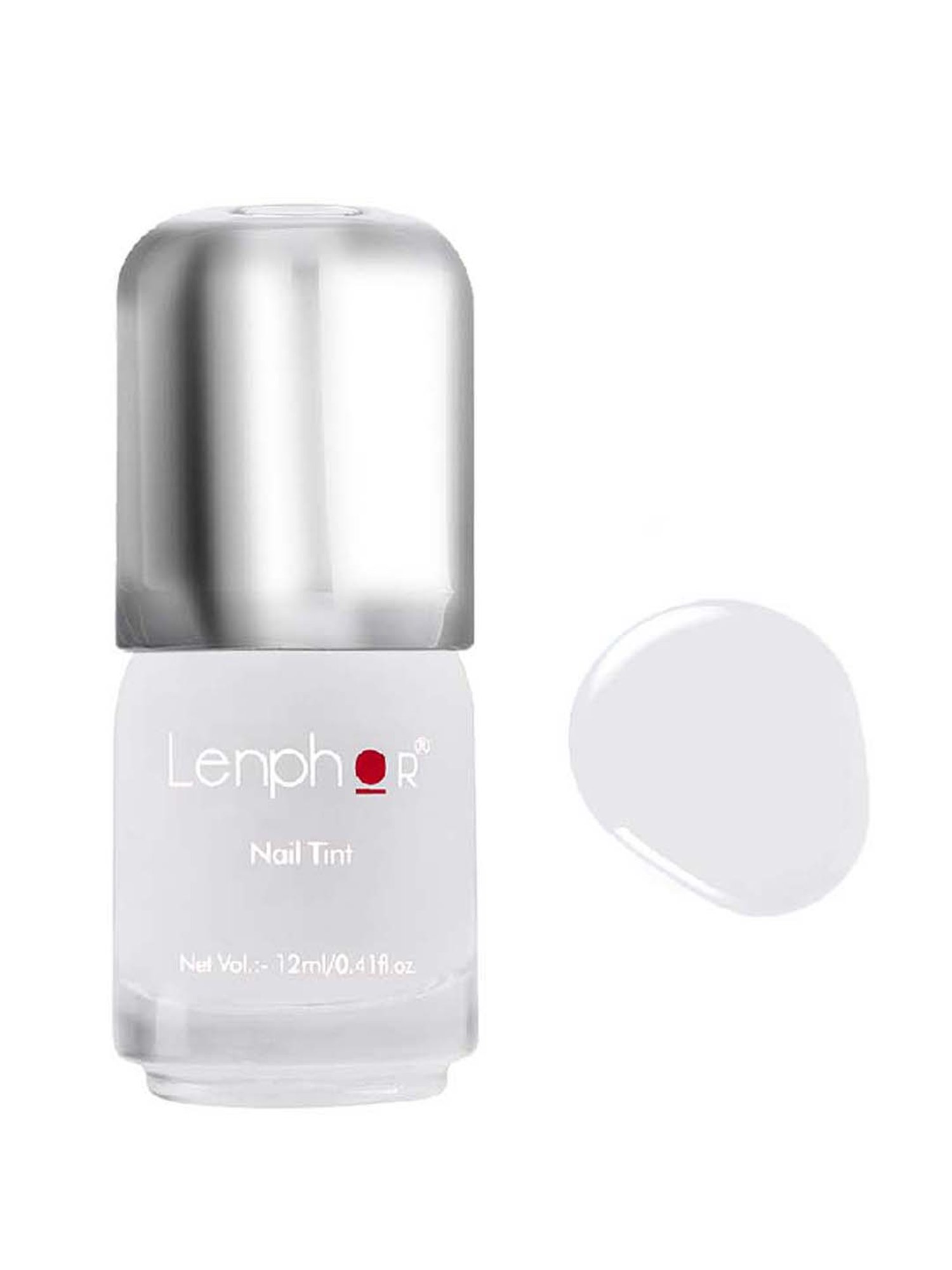Lenphor Nail Tint Clear Snow 50 - 12 ml