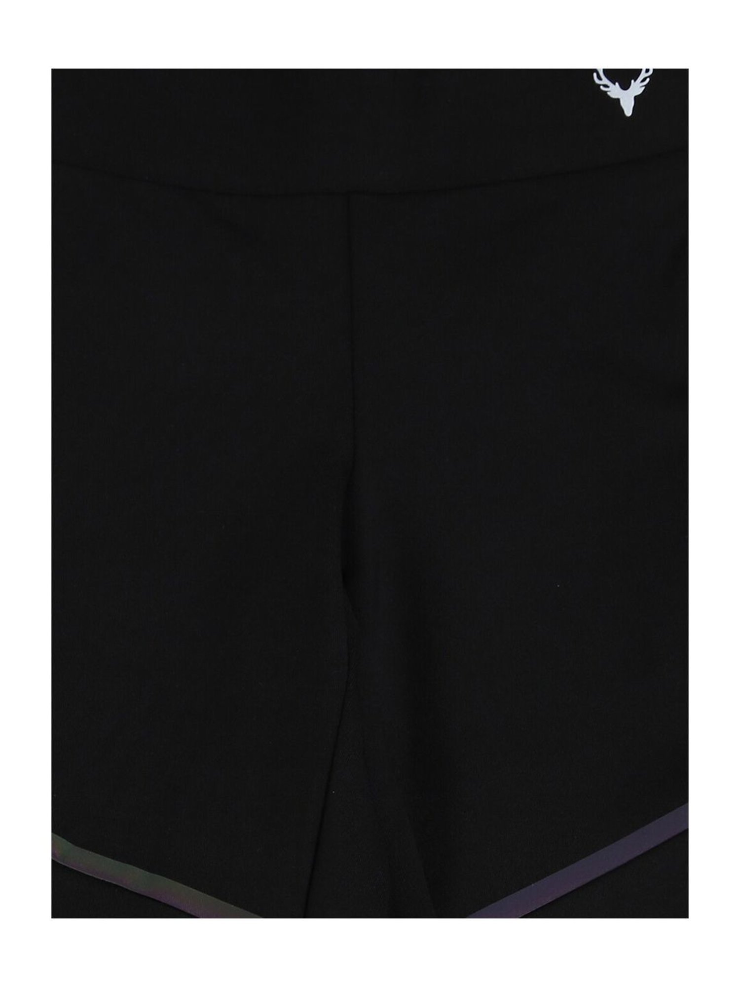 Allen Solly Junior Black Solid Leggings