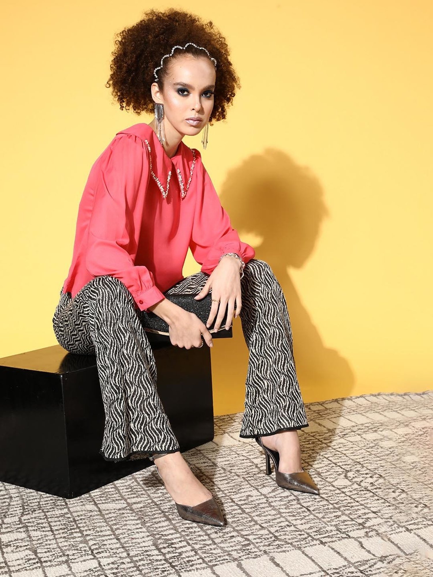 Melon by PlusS Pink Regular Fit Top