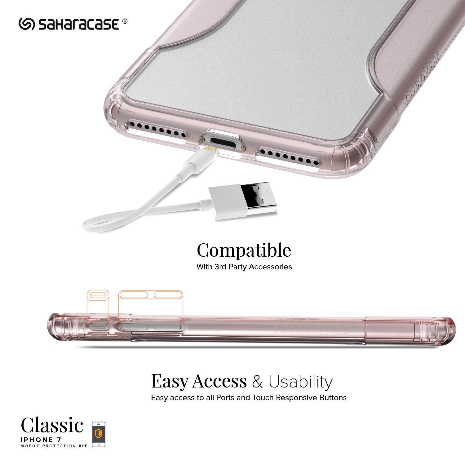 Moshi Vitros Clear Case for iPhone 11 - For Apple iPhone 11 Smartphone - Clear, Raven Black - High Gloss