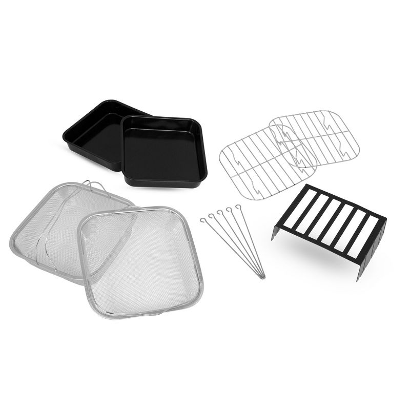 Paula Deen Air Fryer Accessory Kit (12 Pieces), Fits 8.5QT, 9.5QT, 10QT & 13 QT