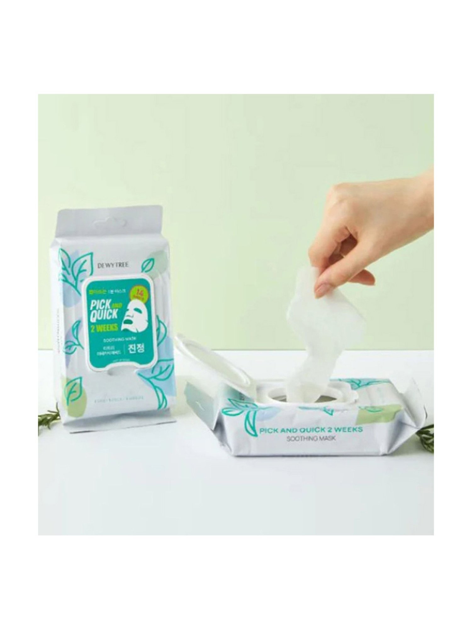 Dewytree Pick And Quick 2 Weeks Soothing Mask - 14 Sheets