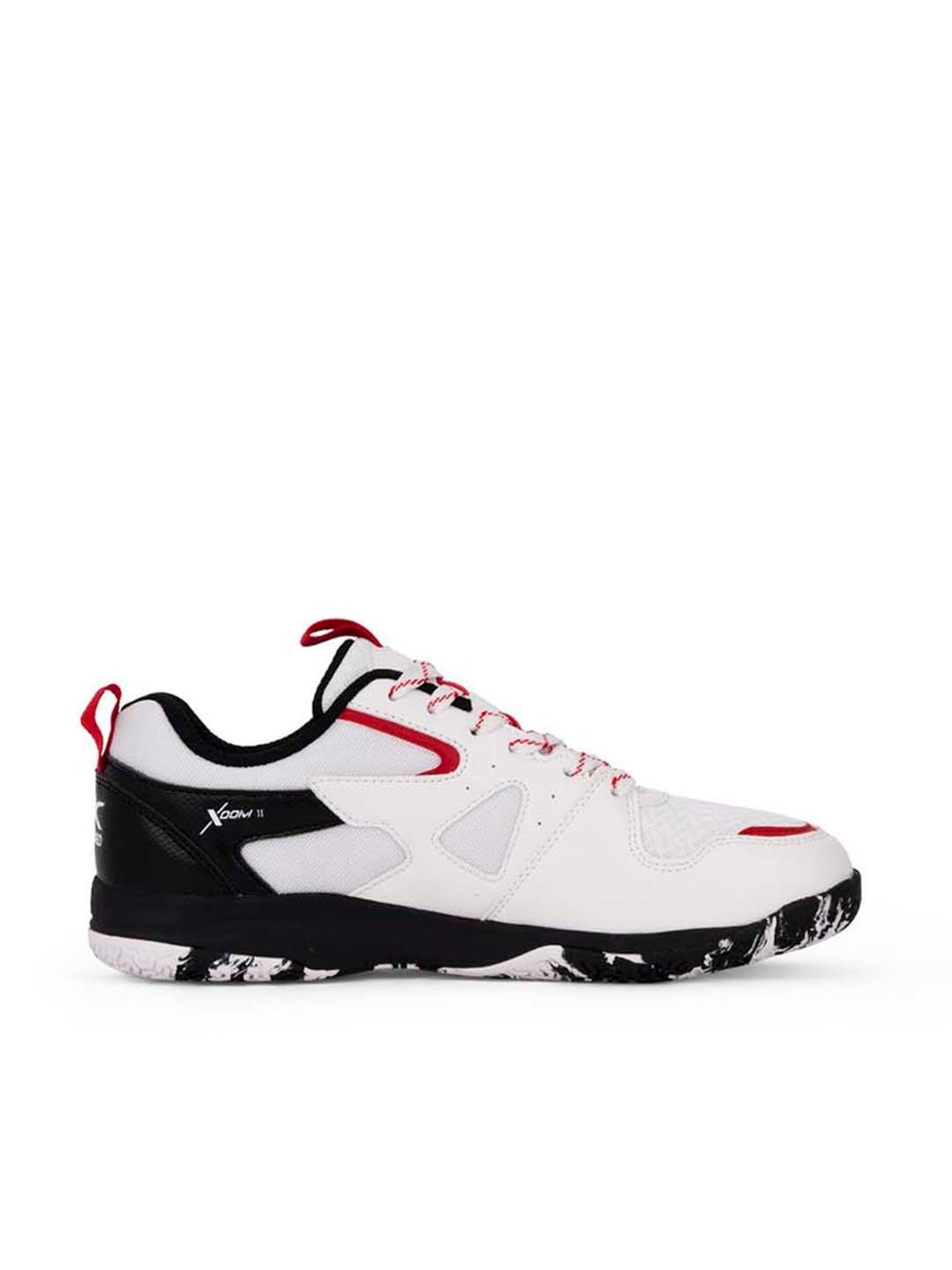 Hundred Men's Xoom II Comfort White Indoor Court Shoes