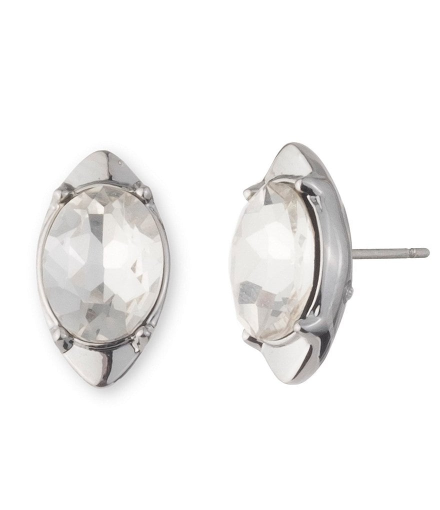 Givenchy Crystal Button Earrings