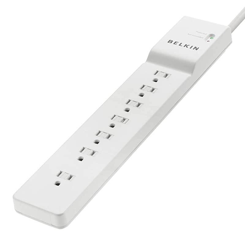 7Outlet Commercial Power Strip Surge Protector with 7Foot Power Cord 750 Joules BE10700007CM