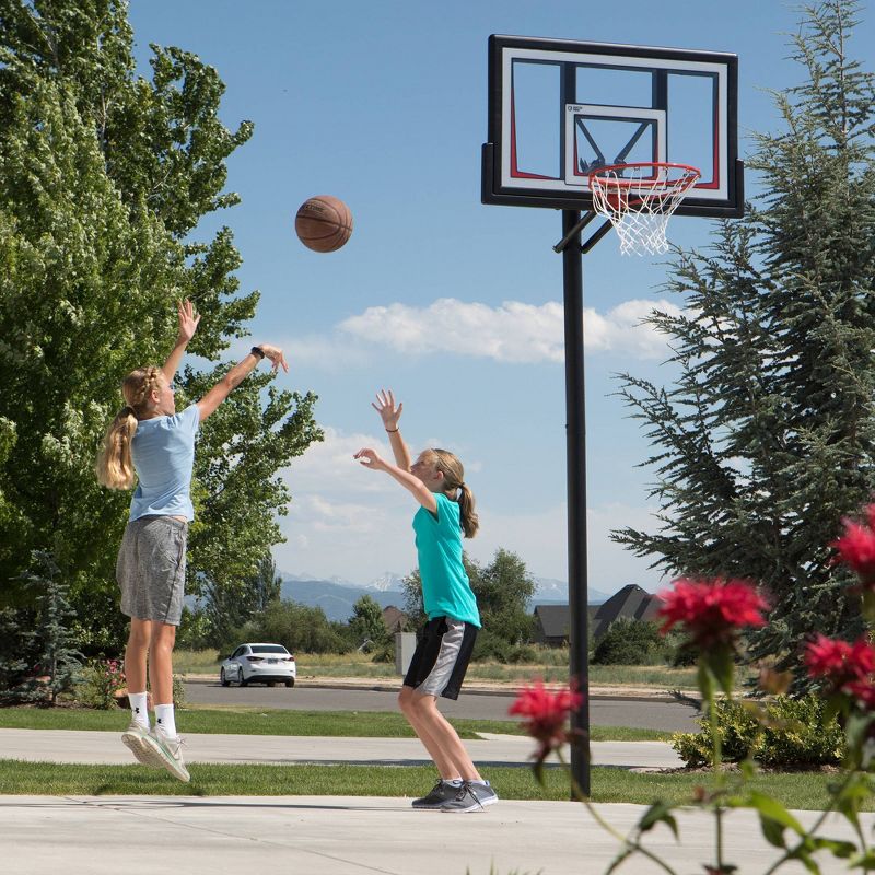 Lifetime 50" Adjustable In-Ground Basketball Hoop