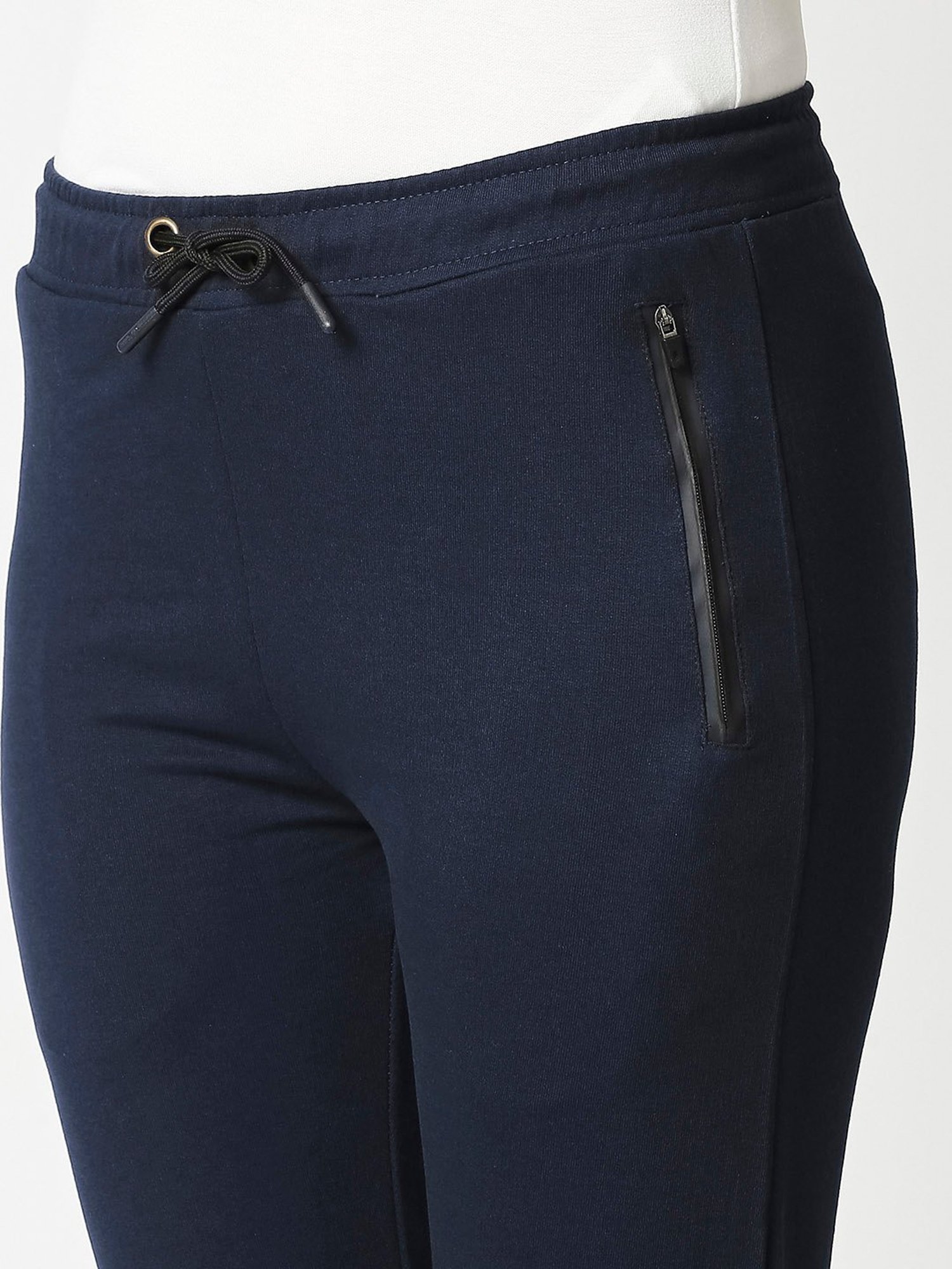 Bewakoof Navy Regular Fit Joggers