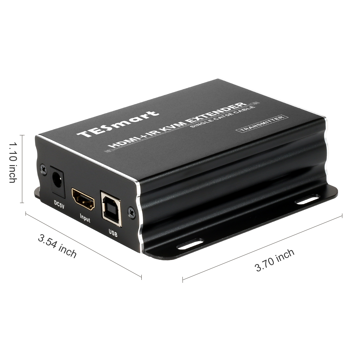 TESmart HDMI KVM Extender 196ft 1080p IR UTP LAN cable CAT5e/6 long distance long range