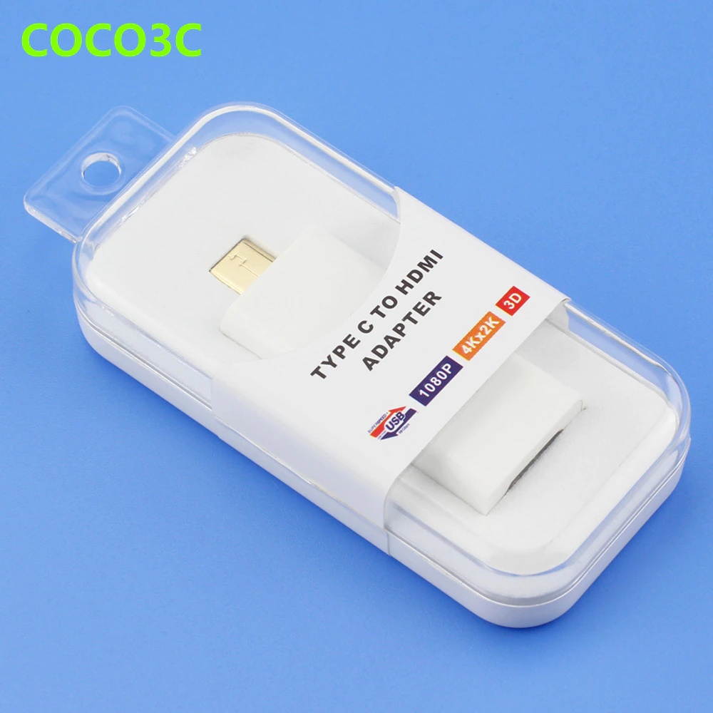 USB Type C USB 3.1 10Gbps Male to HDMI Female 1080P Adapter 2K 4K HDTV AV Digital OTG for Macbook LeTV  Xiaomi Phone