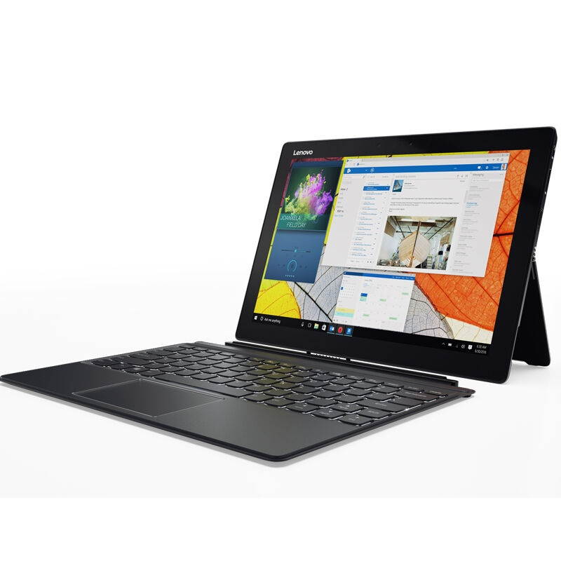 Lenovo MIIX 720 I5-7200U 8GB RAM 256GB PCIe SSD 12 Inch Windows 10 Pro OS Tablet PC - Black