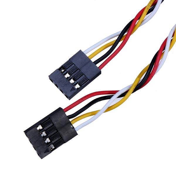 100pcs 4 Pin 20cm 2.54mm Jumper Cable DuPont Wire For Arduino Female To Female