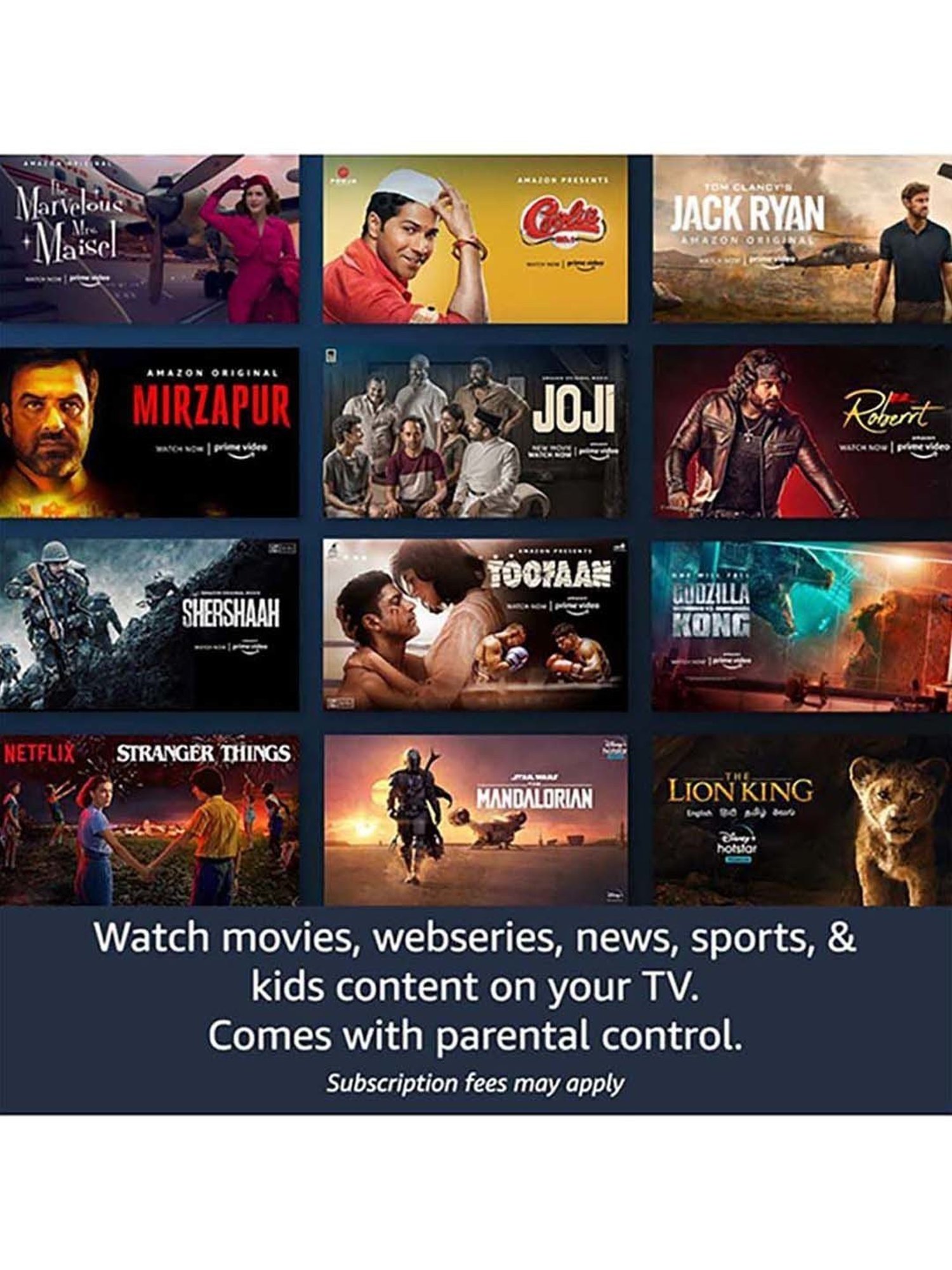 Amazon Fire TV Stick Lite with all-new Alexa Voice Remote (App controls), HD Streaming Device, Black