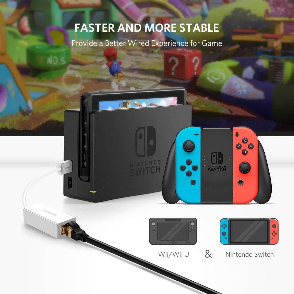 Wanmingtek Ethernet Adapter USB 2.0 to 10/100 Network RJ45 Lan Wired Adapter for Windows 10 8 8.1 7 XP Mac OS laptop PC Chromebook Smart, White