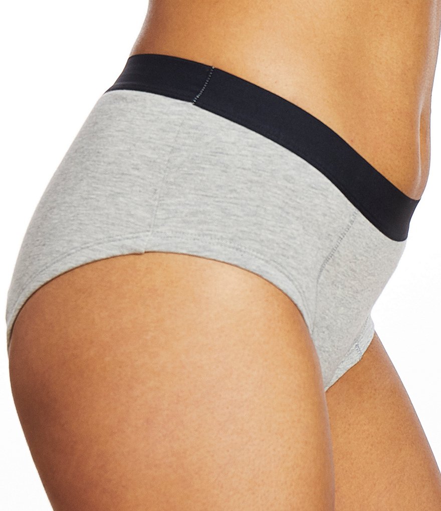 Thinx Cotton Absorbent Brief Mid Rise Brief Period Panty