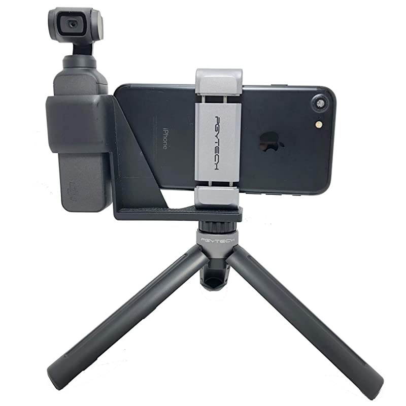 OSMO Pocket Phone Holder Set Expansion Accessories with Tripod Mini Compatible with DJI OSMO Pocket Accessories