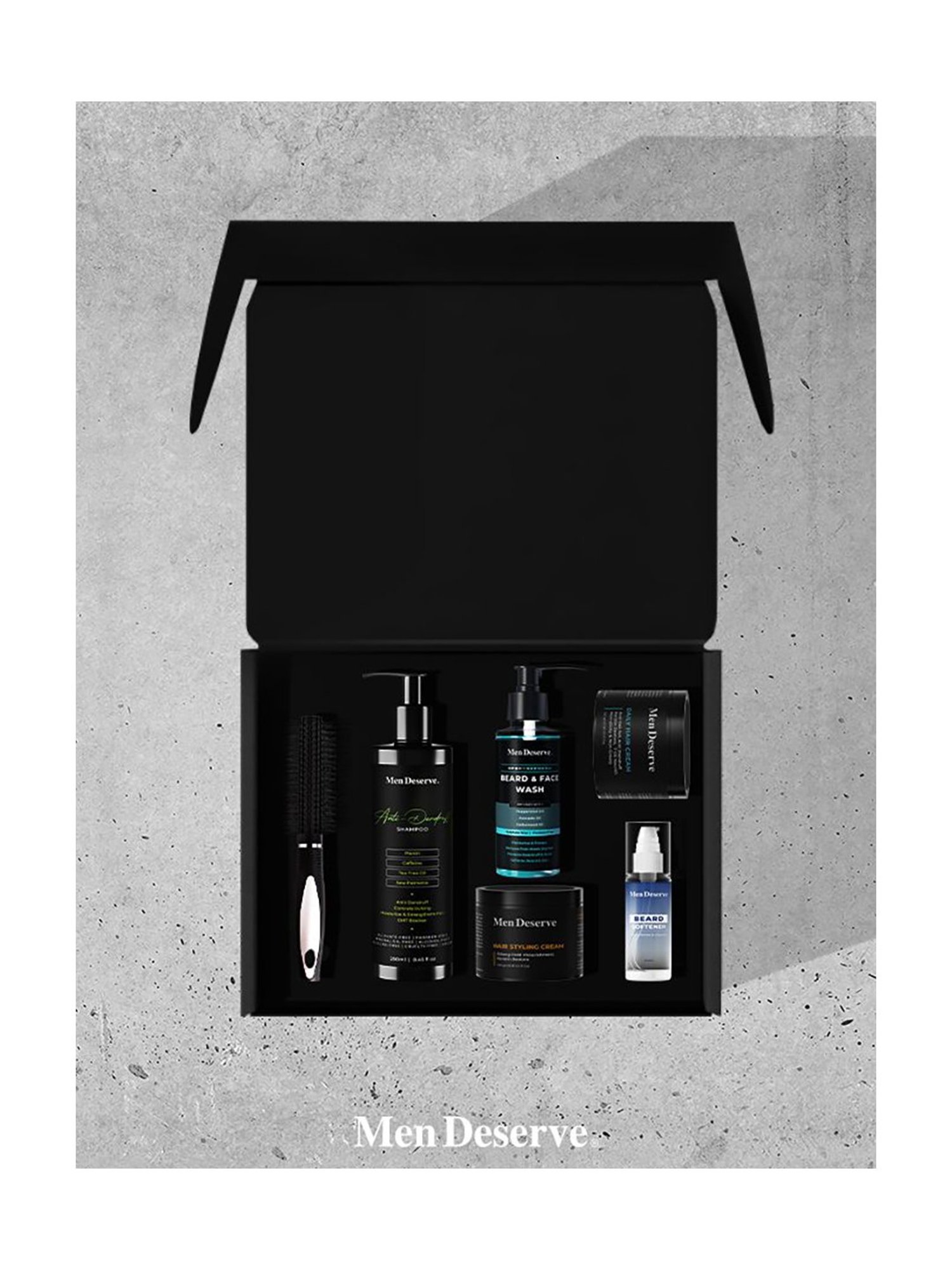 Men Grooming Kit for Hair and Beard Care