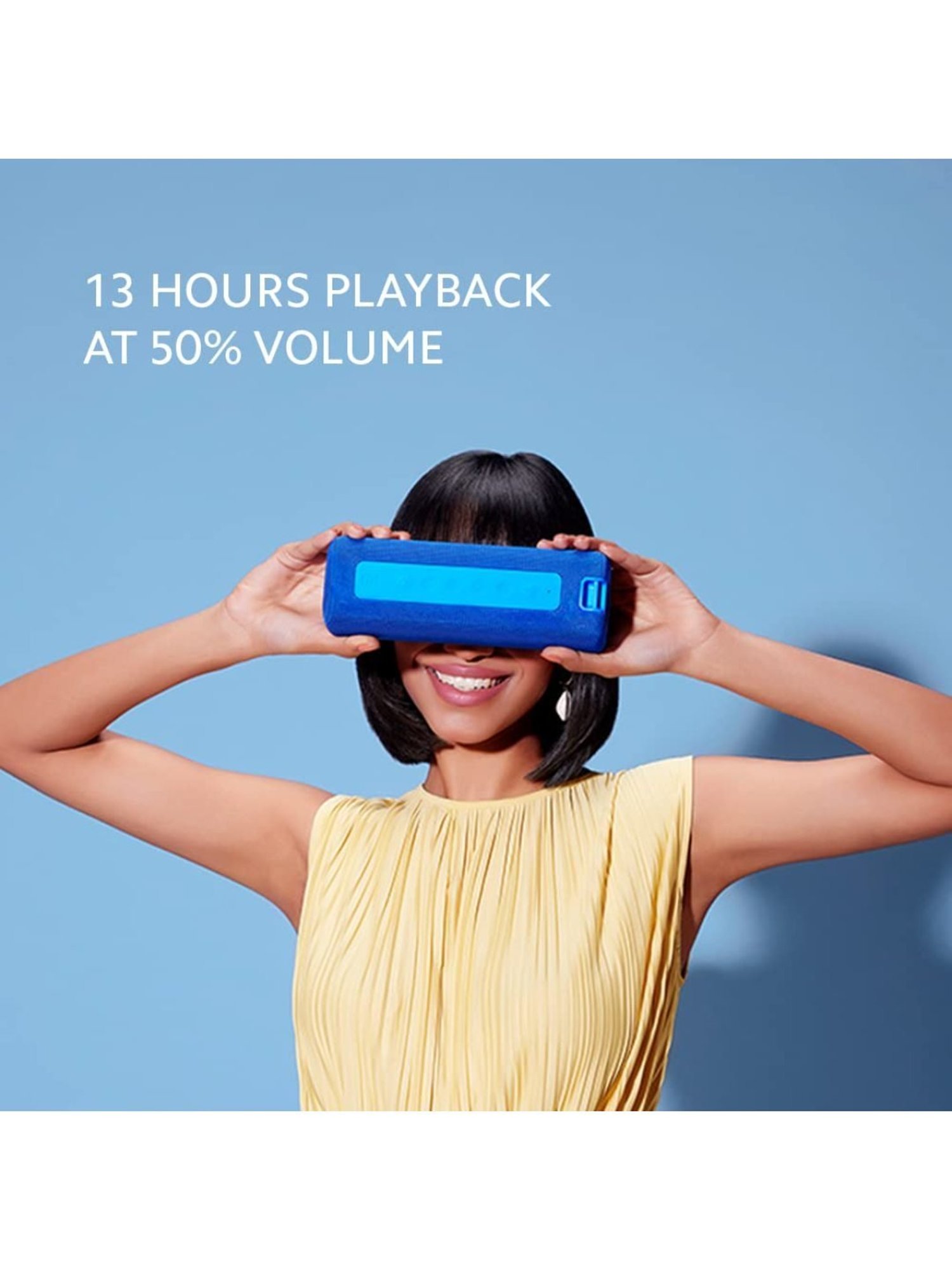 Xiaomi Portable Wireless Bluetooth 16W Hi-Quality Speaker with Upto 13hrs Playback (Blue)