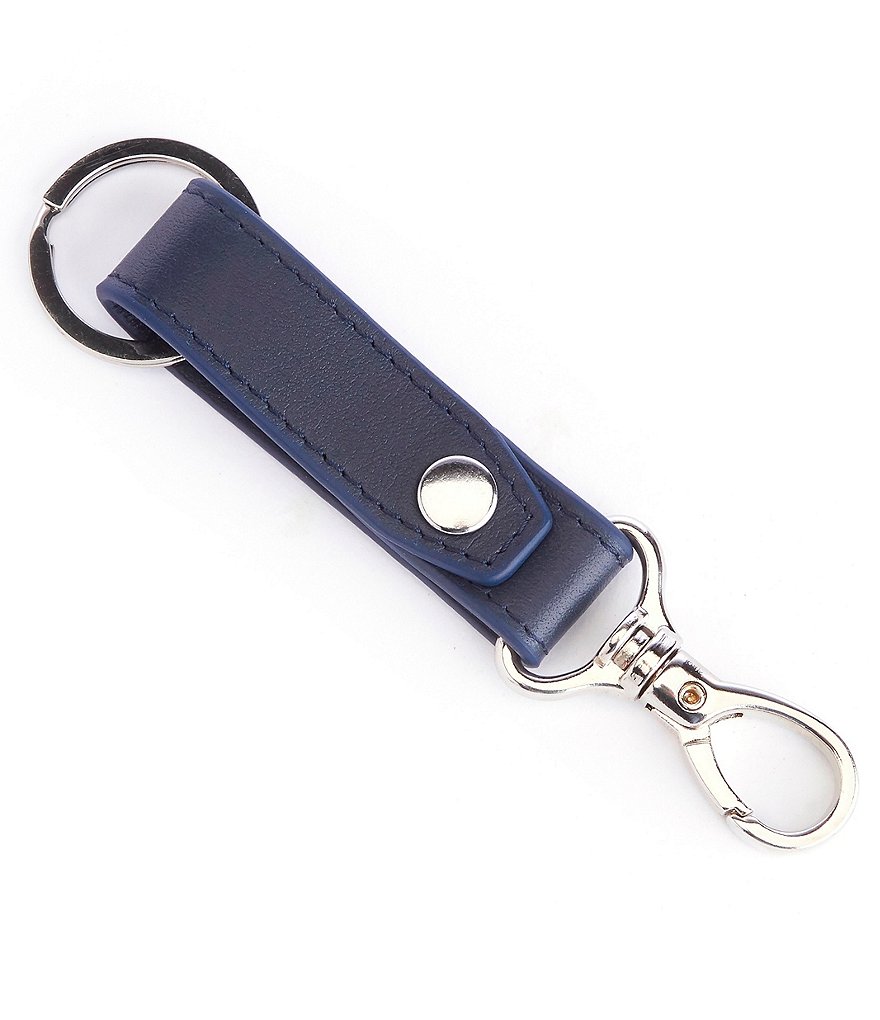 ROYCE New York Leather Contemporary Valet Key Chain