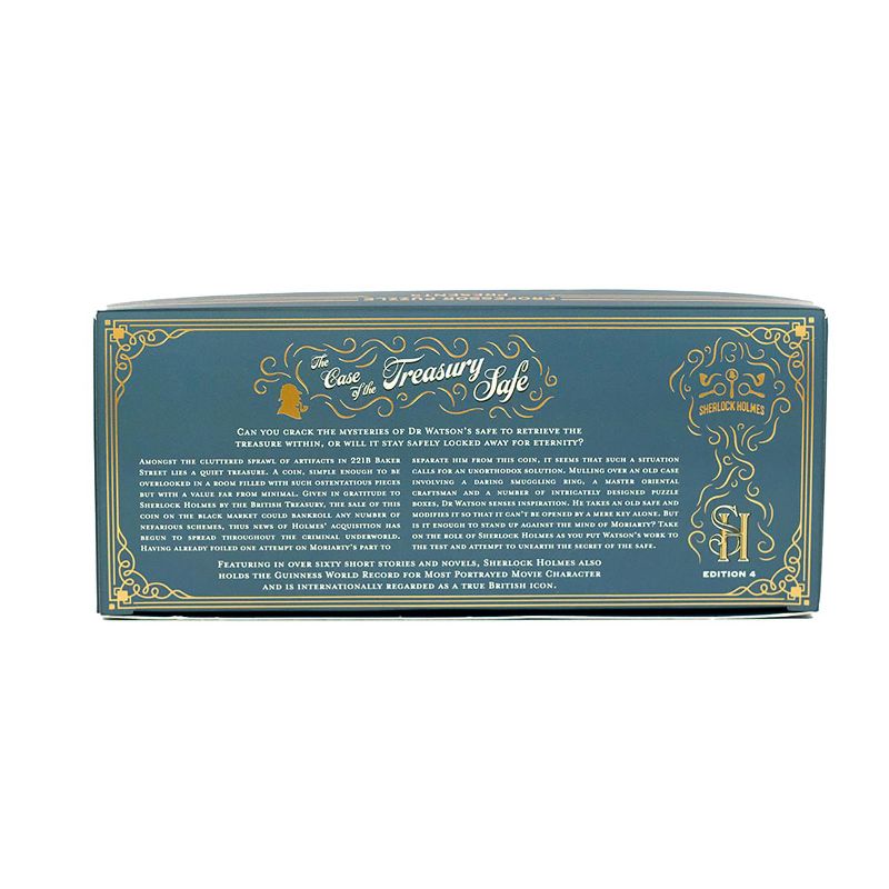 Professor Puzzle USA, Inc. Sherlock Holmes The Case of the Treasury Safe 3D Brain Teaser Puzzle