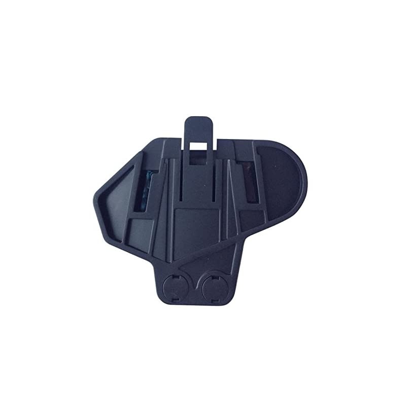 Motorcycle Bluetooth Headset Clips, T-MAX Helmet Clips for Motorcycle Communication System(Sturdy and Durable/Black)